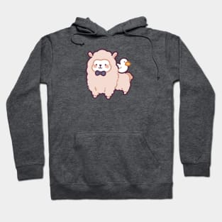 Alpaca Lover Duck Hoodie